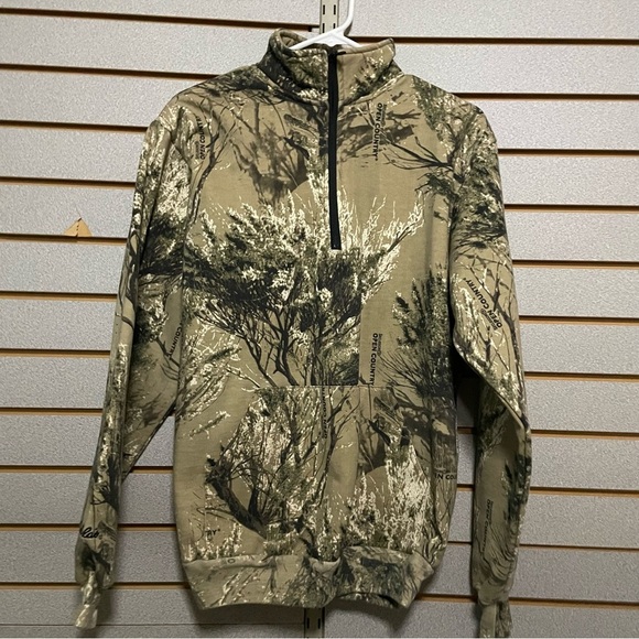 Cabela’s Medium Regular Camo Camouflage Hoodie hoodie Men’s LN‎ - Picture 1 of 7